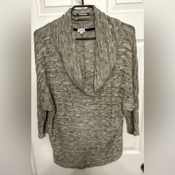 Kismet Cowl Neck 3/4 sleeve Sweater - Picture 1 of 2